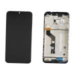 ECRAN LCD POUR MOTOROLA XT2083 MOTO G9 PLAY NOIR AVEC CHASSIS 5D68C17397