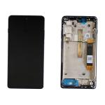 DISPLAY LCD PER MOTOROLA XT2175 MOTO G200 5G BLU CON FRAME 5D68C20181 5D68C20078