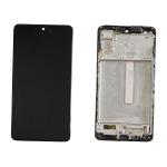 DISPLAY LCD PER SAMSUNG M536B M53 5G NERO CON FRAME GH82-28812A GH82-28895A