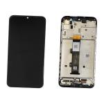 DISPLAY LCD PER MOTOROLA XT2127-2 MOTO G10 NERO CON FRAME 5D18C18090