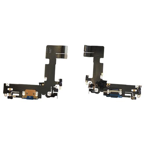 Dock charging flex cable for use with the iPhone 13 Pro Max (Blue)