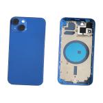 BATTERY BACK COVER REAR FOR IPHONE 13 BLUE WITH FRAME COMPATIBLE