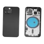 BATTERY BACK COVER REAR FOR IPHONE 13 MINI BLACK W/F COMPATIBLE