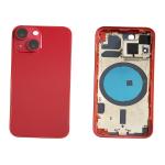 BATTERY BACK COVER REAR FOR IPHONE 13 MINI RED WITH FRAME COMPATIBLE