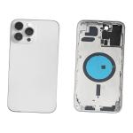 AKKUDECKEL RUCKSEITE BACKCOVER FUR IPHONE 13 PRO MAX WEISS KOMPATIBEL