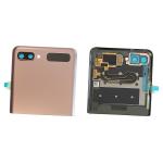 PANTALLA LCD PARA SAMSUNG F707B Z FLIP 5G BRONZE (EXTERNO) GH96-13806B