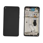 DISPLAY LCD PER MOTOROLA XT2041 MOTO G8 POWER NERO CON FRAME 5D68C16142
