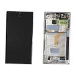 DISPLAY LCD PER SAMSUNG S908B S22 ULTRA BIANCO CON FRAME GH82-27488C GH82-27489C