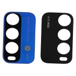 VETRO FOTOCAMERA POSTERIORE PER XIAOMI REDMI NOTE 9 4G M2010J19SC BLU