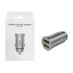 PRESA AUTO REALME DART DUAL PORT CAR CHARGER 33W 2XUSB SILVER - BLISTER 