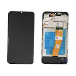 BILDSCHIRM LCD FUR SAMSUNG A037G A03S SCHWARZ MIT RAHMEN (NO UE) GH83-06693A GH81-21232A SERVICE PACK