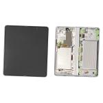 DISPLAY LCD PER SAMSUNG F926B Z FOLD3 5G SILVER CON FRAME GH82-26283C GH82-26284C