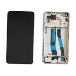 PANTALLA LCD PARA XIAOMI 11 LITE 5G NE SILVER CON MARCO 5600040K9D00