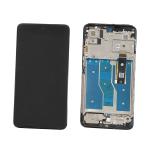 DISPLAY LCD PER MOTOROLA XT2225 MOTO G82 5G NERO CON FRAME 5D68C20864