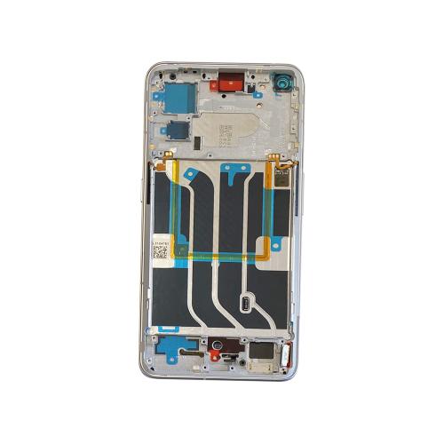 DISPLAY LCD PER REALME GT2 PRO BIANCO CON FRAME 4909408