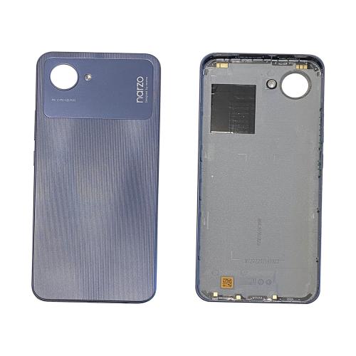 AKKUDECKEL RUCKSEITE BACKCOVER FUR REALME NARZO 50I PRIME RMX3506 BLAU 4712146