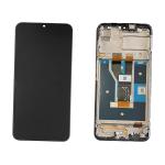 ECRAN LCD POUR REALME C21 NOIR AVEC CHASSIS 4906056 SERVICE PACK