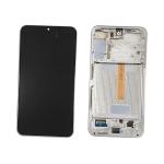 DISPLAY LCD PER SAMSUNG S906B S22 PLUS BIANCO / CREAM / SKY BLUE CON FRAME GH82-27500B GH82-27501B