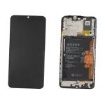 PANTALLA LCD PARA HUAWEI HONOR 6A NEGRO CON MARCO 0235AENA SERVICE PACK