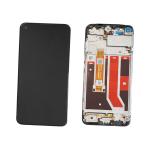 DISPLAY LCD PER OPPO A53 2020 / A53S NERO CON FRAME 4905105 SERVICE PACK
