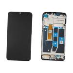 BILDSCHIRM LCD FUR OPPO A16 CPH2269 / A16S CPH2271 / A54S CPH2273 SCHWARZ MIT RAHAMEN 4908018 4908019 4908020 SERVICE PACK