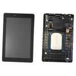 ECRAN LCD POUR LENOVO TB-7104 TAB E7 NOIR AVEC CHASSIS