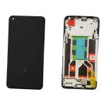 DISPLAY LCD PER OPPO RENO 8 5G CPH2359 NERO CON FRAME 4130256 SERVICE PACK