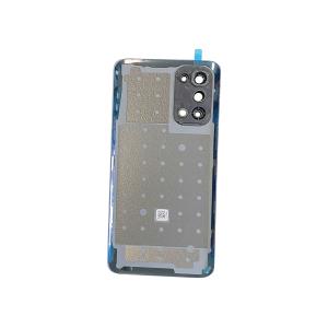 BACK COVER PER OPPO FIND X3 LITE / RENO 5 BLU CON VETRO CAM 4906013 - SERVICE PACK