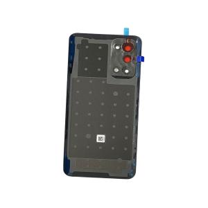 BACK COVER PER OPPO FIND X3 LITE / RENO 5 NERO CON VETRO CAM 4906012 - SERVICE PACK