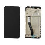 DISPLAY LCD FOR XIAOMI REDMI 9 BLACK WITH FRAME 5600050J1900 - SERVICE PACK