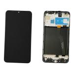 PANTALLA LCD PARA SAMSUNG A105F NEGRO CON MARCO (EU VERSION)