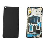 PANTALLA LCD PARA ONEPLUS NORD CE  5G EB2101 EB2103 NEGRO CON MARCO 2011100302 4907282 - SERVICE PACK