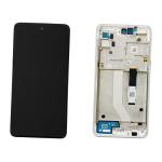 DISPLAY LCD PER MOTOROLA XT2113 MOTO G 5G SILVER CON FRAME 5D68C17617 5D68C17747