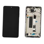 DISPLAY LCD FOR XIAOMI MI 10T LITE 5G GRAY TARNISH WITH FRAME 56000E0J1700