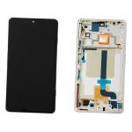 DISPLAY LCD FOR XIAOMI POCO F4 GT SILVER WITH FRAME 56000B0L1000