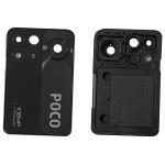 VETRO FOTOCAMERA POSTERIORE PER XIAOMI POCO X4 PRO 5G 108MP 2201116PG CON FRAME