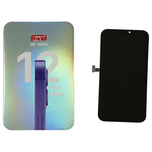 33850 - ECRAN LCD POUR IPHONE 12 PRO MAX NOIR (INCELL ZY-COF IC  Échangeable) - ZY 