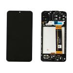 DISPLAY LCD PER SAMSUNG M135F M13 NERO CON FRAME GH82-29132A GH82-29133A (VER. SM-A235 DTC)