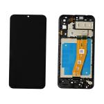 ECRAN LCD POUR SAMSUNG A042F A04E NOIR AVEC CHASSIS GH81-23088A