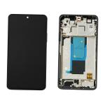 DISPLAY LCD FOR REDMI NOTE 11 PRO PLUS 5G BLACK TARNISH WITH FRAME (OLED)