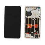 DISPLAY LCD PER OPPO FIND X5 PRO CPH2305 BIANCO CON FRAME 4130011