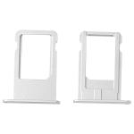 CARRELLO SIM PER IPHONE 6 PLUS SILVER/BIANCO