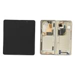 DISPLAY LCD PER SAMSUNG F946B Z FOLD5 5G CREMA CON FRAME GH82-31842B GH82-31843B