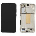 DISPLAY LCD PER SAMSUNG S916B S23 PLUS LIME CON FRAME GH82-30476F GH82-30477F