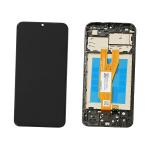 ECRAN LCD POUR SAMSUNG A032F A03 CORE NOIR AVEC CHASSIS