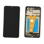 ECRAN LCD POUR SAMSUNG A045F A04 2022 NOIR AVEC CHASSIS