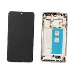 DISPLAY LCD PER XIAOMI POCO F5 PRO 5G BIANCO CON FRAME 560002M11A00 - SERVICE PACK