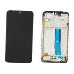 DISPLAY LCD FOR XIAOMI REDMI NOTE 12S BLACK WITH FRAME 560001K7SR00 SERVICE PACK