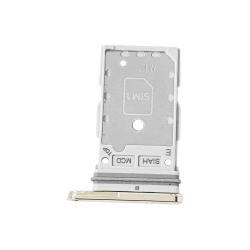 CARRELLO SIM S918B S23 ULTRA 5G CREMA (SIM 1 + SIM 2) GH98-48039B