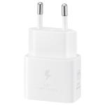 TRAVEL SAMSUNG EP-T2510XWEGEU 25W 3A + CAVO USB-C BIANCO - BLISTER 